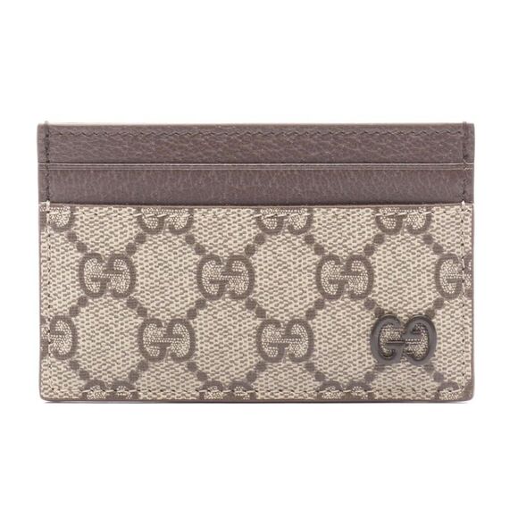 Gucci GG Supreme Leather PVC Card Case - Picture 1 of 4